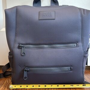 Dagne Dover Indi Neoprene Diaper Backpack in blue size large